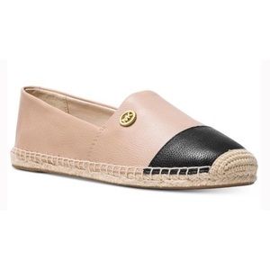 Michael Kors Kendrick Leather Slip-On Flats 8M